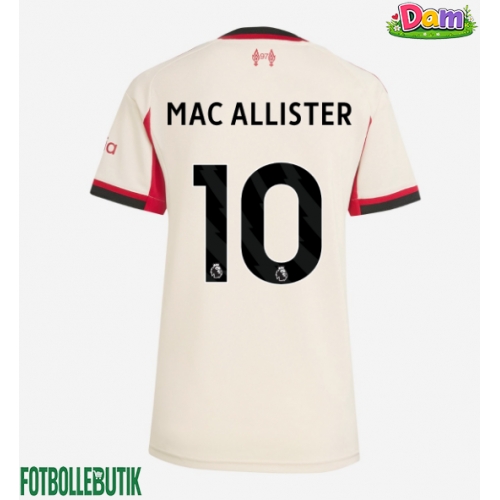 Liverpool Alexis Mac Allister #10 Bortatröja Kvinnor 2025-26 Kortärmad